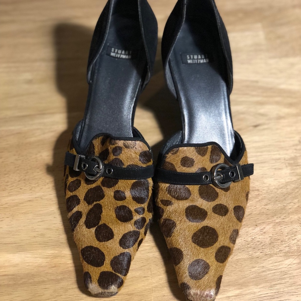 Stuart Weitzman Leopard pumps
